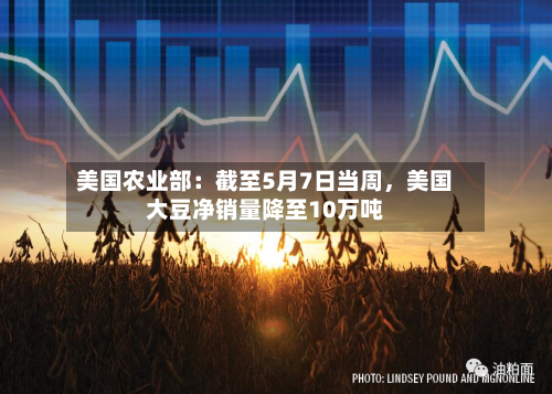 美国农业部：截至5月7日当周，美国大豆净销量降至10万吨