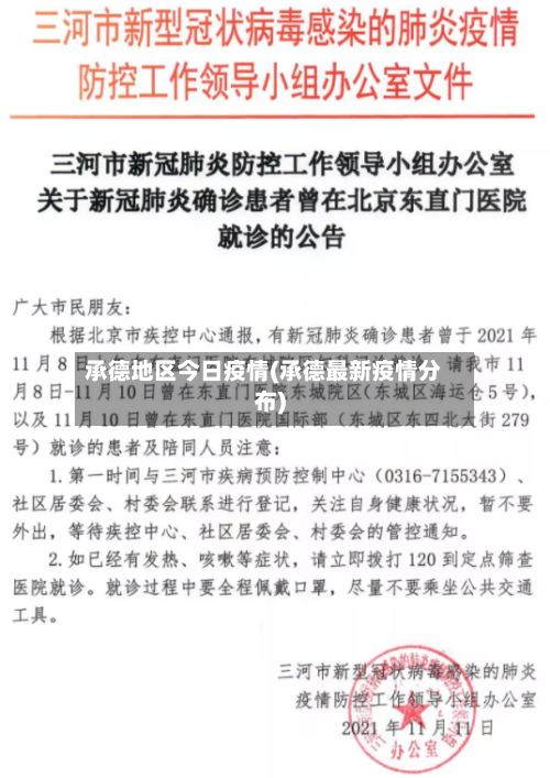 承德地区今日疫情(承德最新疫情分布)