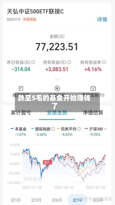 跌至5毛的基金开始赚钱了