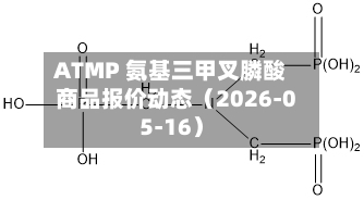 ATMP 氨基三甲叉膦酸商品报价动态（2026-05-16）
