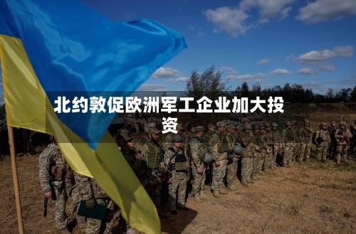 北约敦促欧洲军工企业加大投资