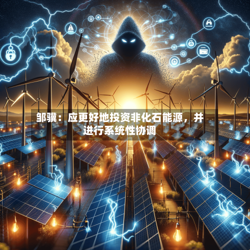 邹骥：应更好地投资非化石能源，并进行系统性协调