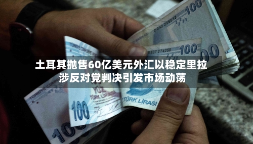 土耳其抛售60亿美元外汇以稳定里拉 涉反对党判决引发市场动荡