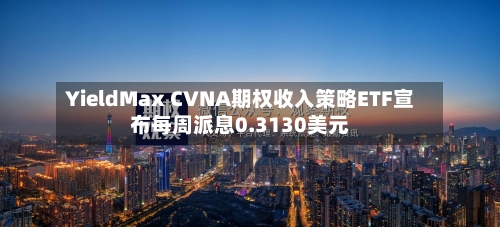 YieldMax CVNA期权收入策略ETF宣布每周派息0.3130美元