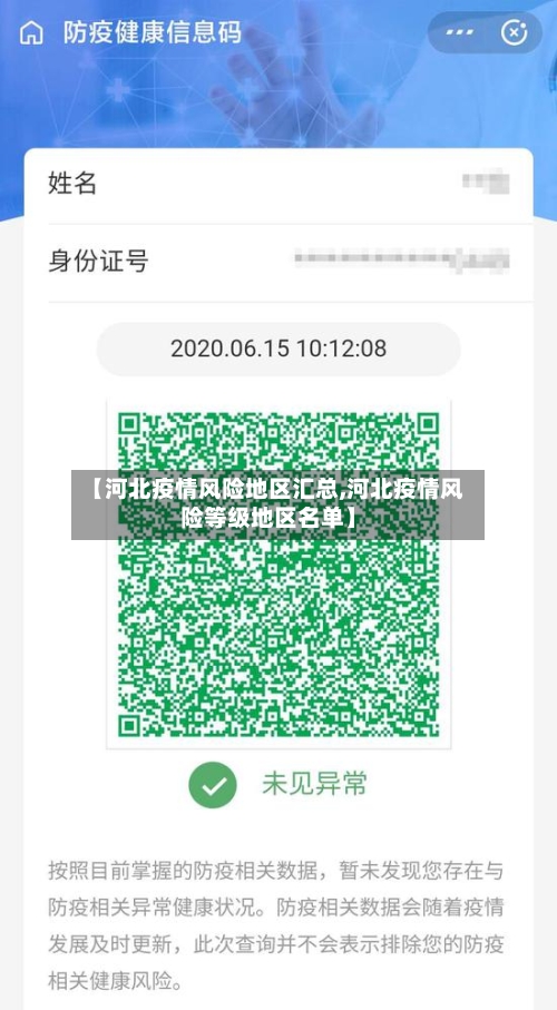 【河北疫情风险地区汇总,河北疫情风险等级地区名单】