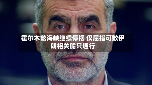 霍尔木兹海峡继续停摆 仅屈指可数伊朗相关船只通行