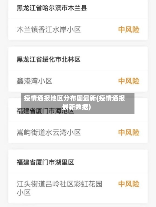 疫情通报地区分布图最新(疫情通报最新数据)